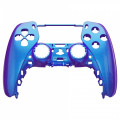 PS5 Dualsense Controller Front Shell With Touchpad Glossy Chameleon Blue Purple