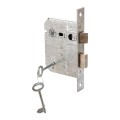 Yale 2 Lever Econo Galvanised Upright Mortice Lock - Stainless Steel Forend