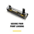 Yale Maximum Security U-Lock Bike Lock With Mounting Bracket 4 Laser Cut Keys