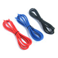 (#WPT-0032) 16 AWG Silver Silicone Wire Set (BK/BU/RD)  - 0.10kg