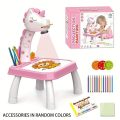 Magical Unicorn Projection Painting Table