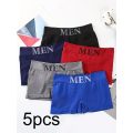 5pcs Men's Boxer Briefs Underwear