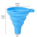1pc Silicone Collapsible Funnel