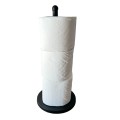 Paper Towel/Toilet Roll Holder Black