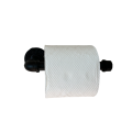 Wall Mounted Toilet Roll Holder Black