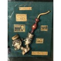 PIPE ADVERTISING DISPLAY IN CABINET