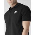 Original Mens Nike Sports Wear Polo Shirt Black 934698 010 Size Large