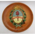 ARGENTINA WOODEN PLATE