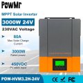 PowMr 3.2kVA 3000W Hybrid Solar Inverter - MPPT, Pure Sine Wave