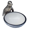 Penguin bowl white
