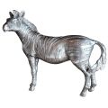 Zebra Silver full Sculpture (Female)