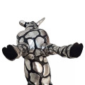 Zebra sculpture full silver (Female)