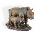 Rhino & Baby (Faru)