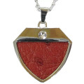 Pendant - flame red