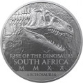 2020 1 oz Natura Dinosaur Coelophysis Silver Coin BU (In Blister Card) Very Limited Mintage