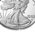 2021 USA new design 35th anniversary 1oz American pure Silver Eagle Coin (BU, Type 2)