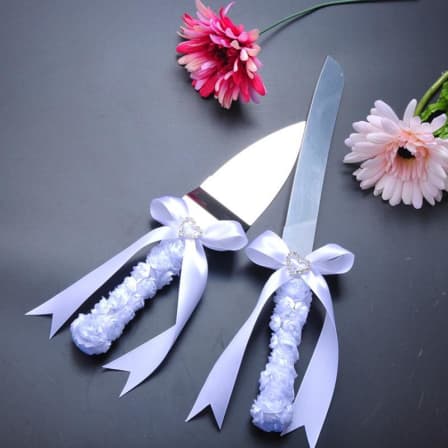 Wedding Cake Knife Set – Gibb & Daan