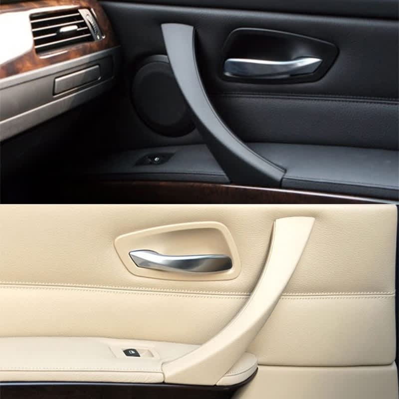 Car Left Side Inner Armrest Door Handle Assembly for BMW E90 2005-2012, Left and Right Drive Univer