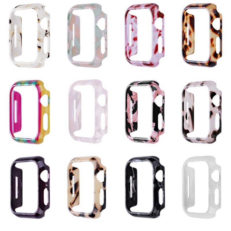 For Apple Watch Ultra 2 / Ultra 49mm Printed Resin PC Watch Case(Nougat Color)