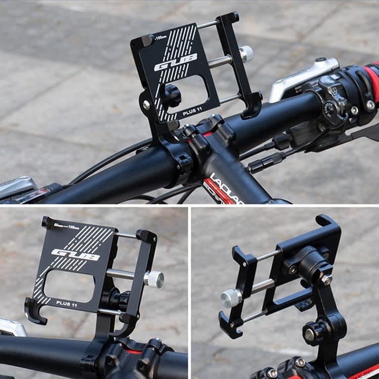 GUB Plus 11 Rotatable Bicycle Phone Holder(Black)