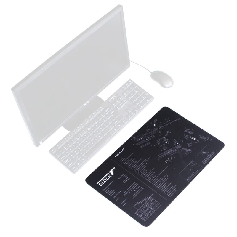 2 PCS Heat Transfer Non-Slip Single-Sided Office Gaming Mouse Pad 3mm(SPS-SigP229)