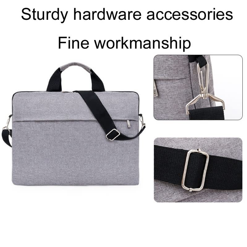 Portable Notebook Bag Multifunctional Waterproof and Wear-Resistant Single Shoulder Computer Bag, Si