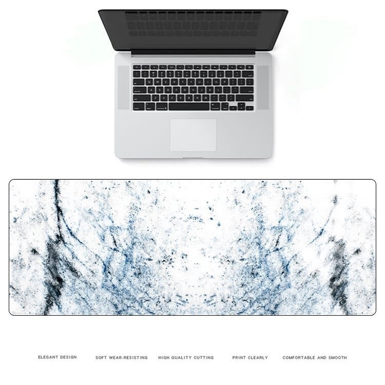 400x900x5mm Marbling Wear-Resistant Rubber Mouse Pad(HD Marble)