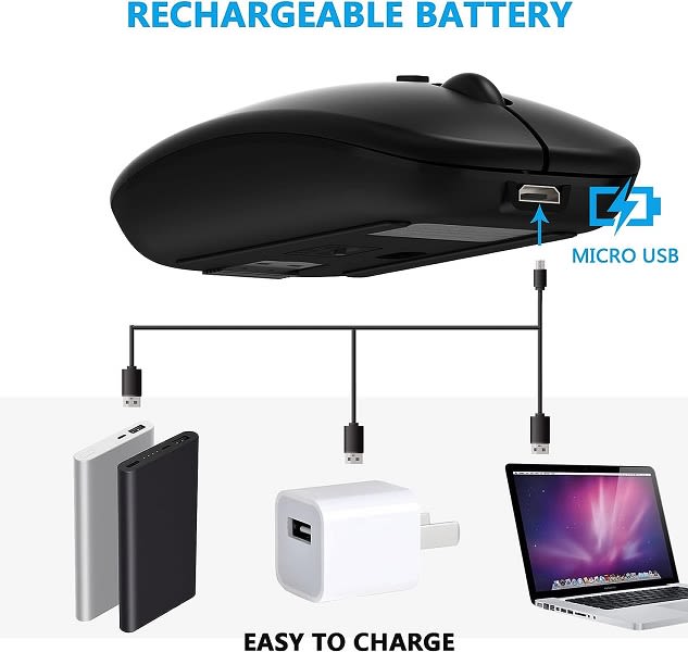 K33 Rechargeable Wireless Mouse P9