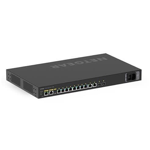 Netgear M4250-10G2XF-PoE++ 12-port Managed Switch L2/L3 Gigabit Ethernet PoE 1U Black GSM4212UX-1...