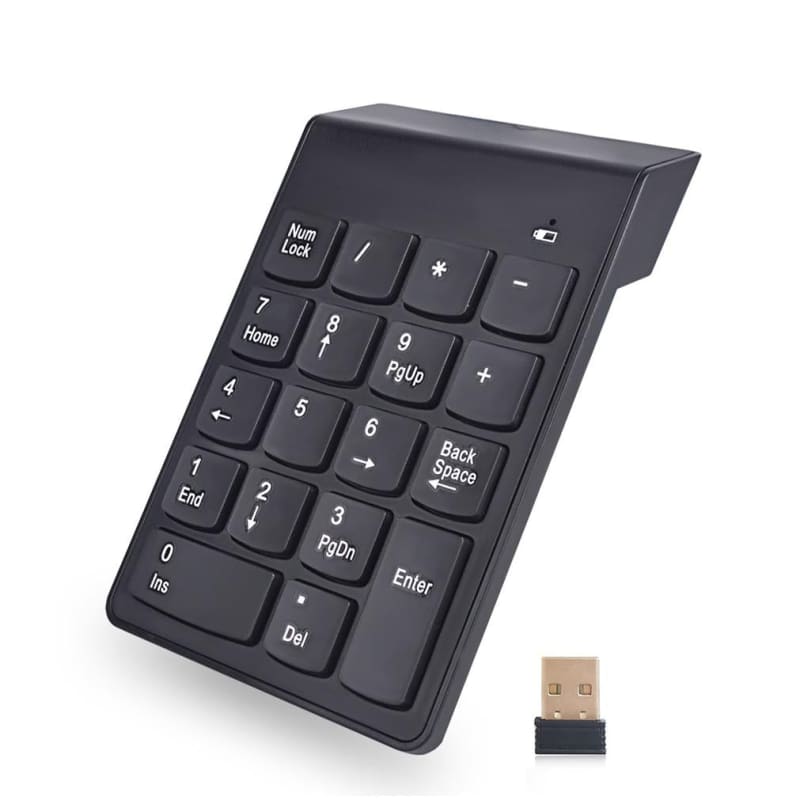 Num Keypad: Wireless