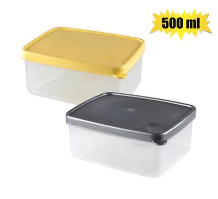 Container foodsaver 500ml rectangular