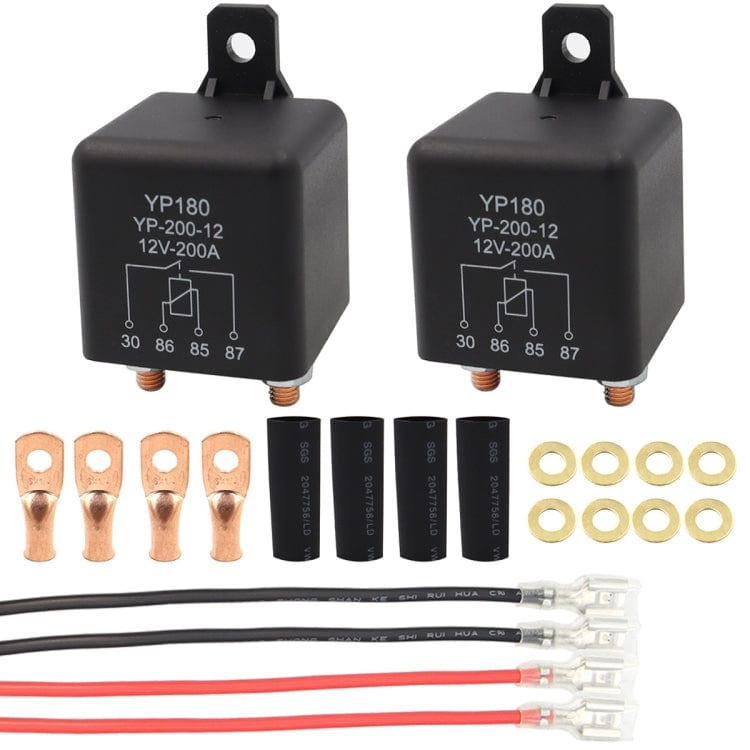Car 4 Pin 12V 200A Starter Relay Switch
