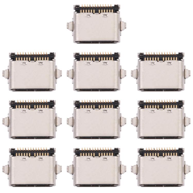 10 PCS Charging Port Connector for Lenovo M10 Plus TB-X606, TB-X606F
