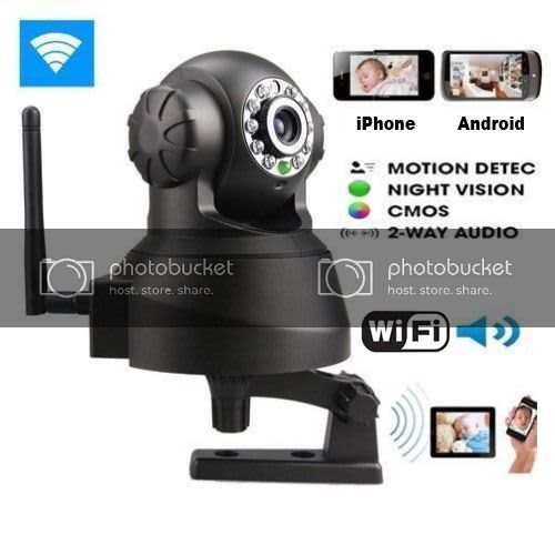 *LOCAL STOCK* Wireless 720P Security Network CCTV IP Camera Night Vision WIFI Webcam TF Smartphone