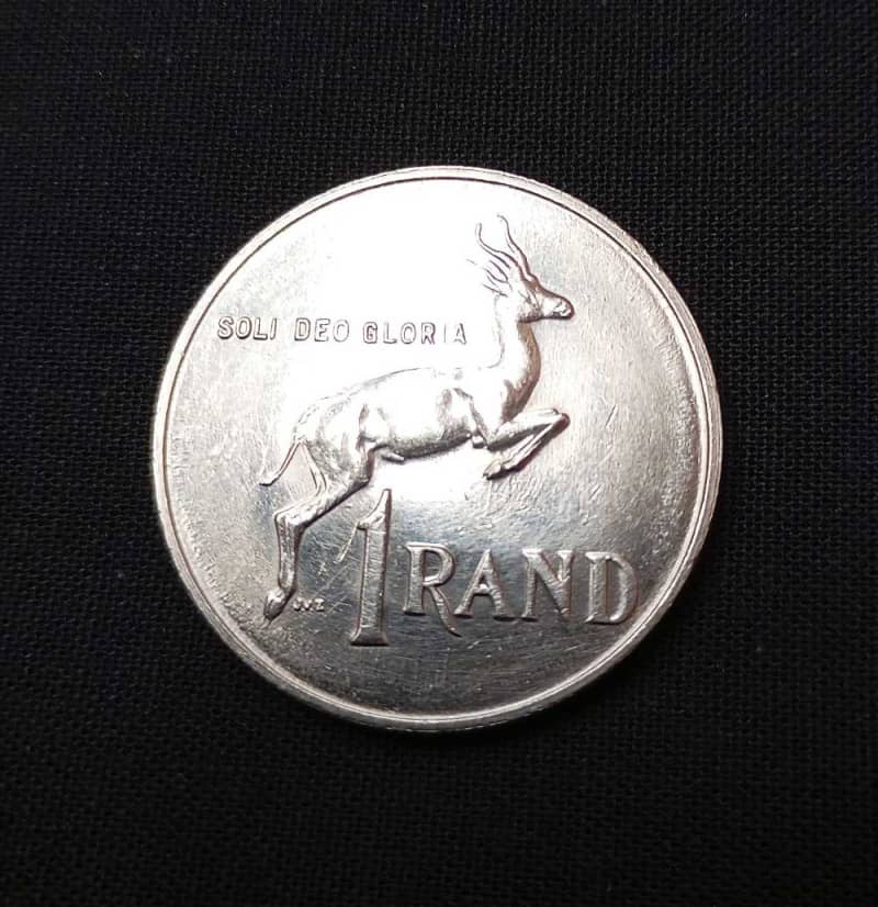 Report of South Africa 1 Rand 1987