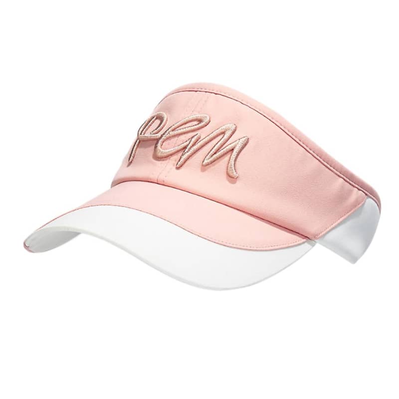 Pgm Golf Visor Empty Top Hat Sun Hats for Girls Summer Adjustable A
