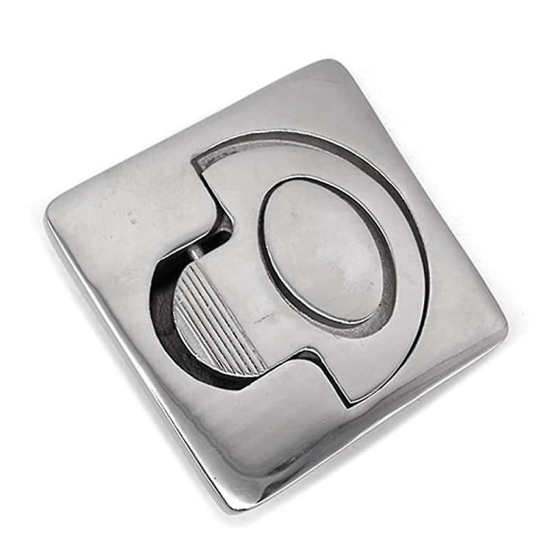316 Stainless Steel Round Flush Ring Pulls Recessed Boats Hardware