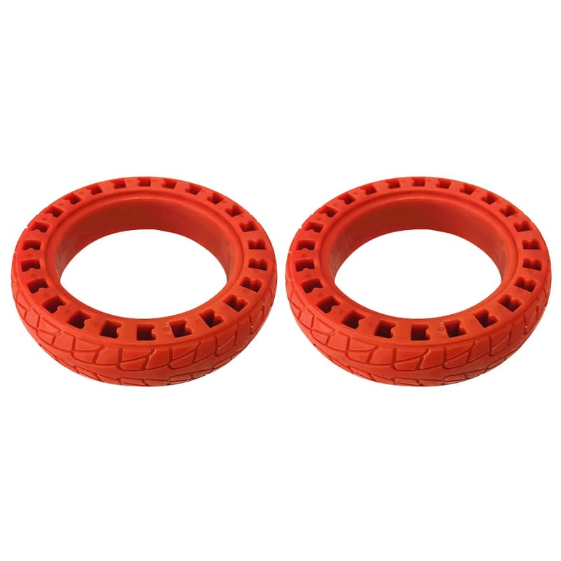 Solid Tire 8.5inch Rubber Front/rear Tire for Xiaomi M365 Pro Red