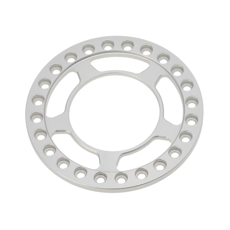 4pcs Metal 1.9inch Wheel Outer Beadlock Ring for 1/10 Rc Car,silver