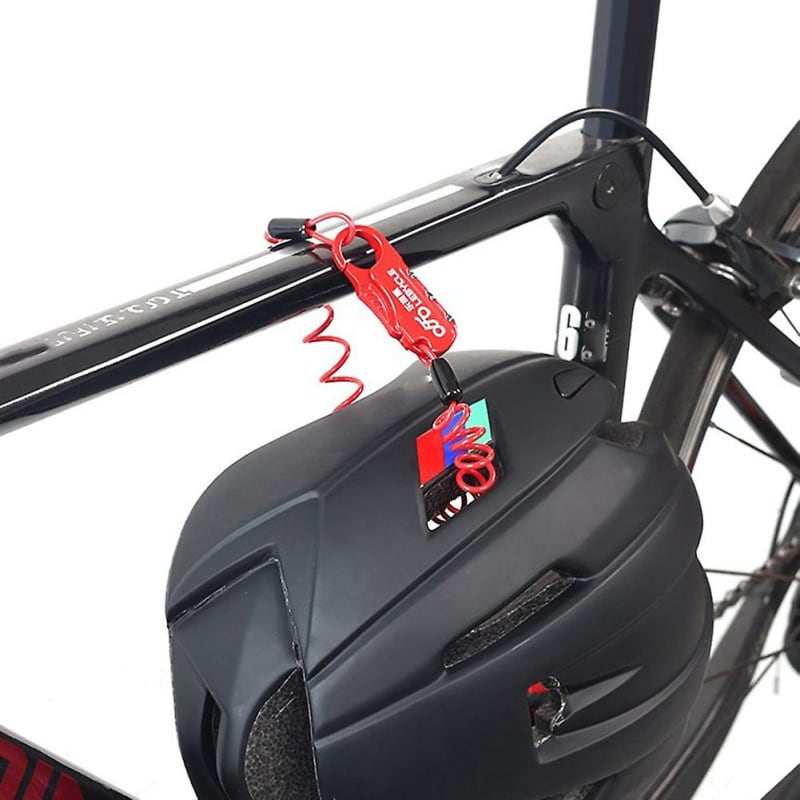 Lebycle Motorcycle 3 Digit Combination Bike Accessories,black