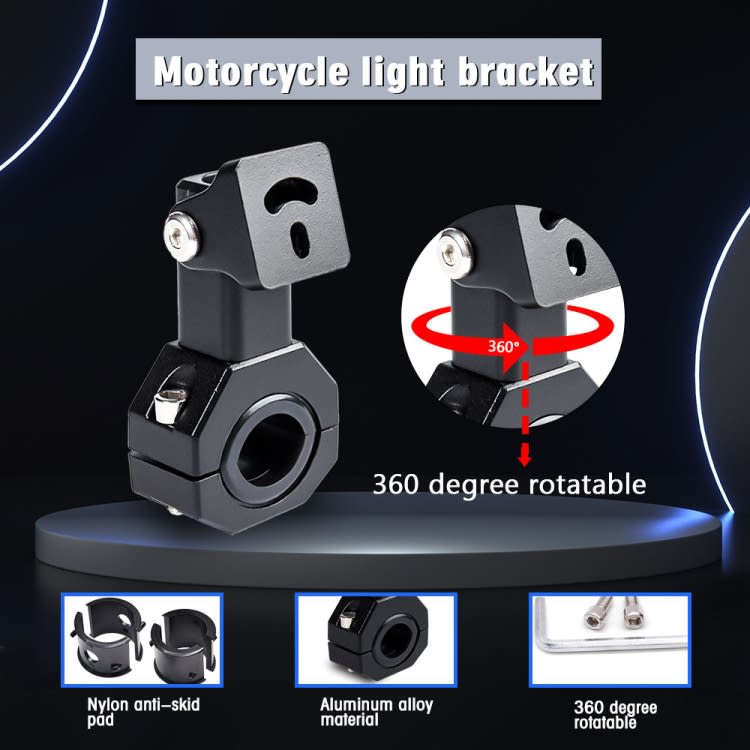 1pcs LT02 Motorcycle Light Universal Bracket