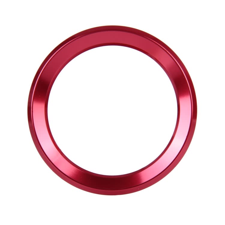 Car Aluminum Steering Wheel Decoration Ring For BMW(Red)