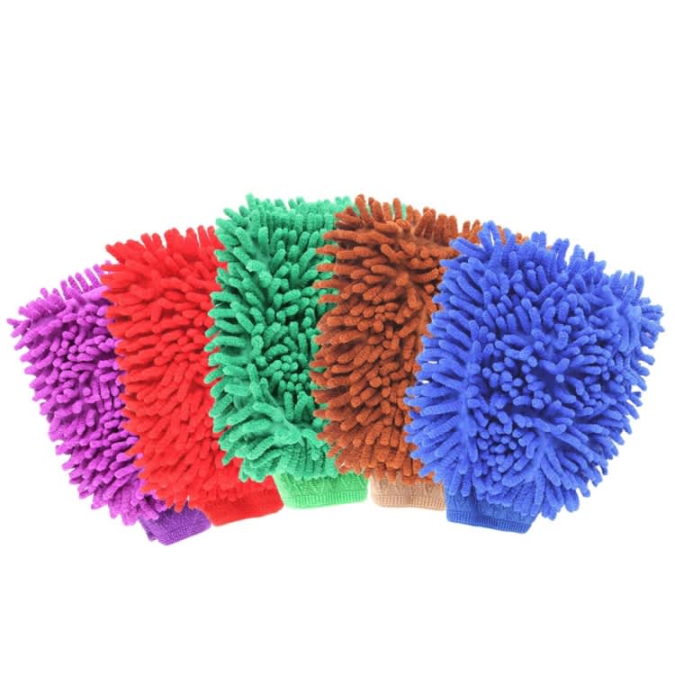 KANEED Microfiber Dusting Mitt Car Window Washing Home Cleaning Cloth Duster Towel Gloves (Random C