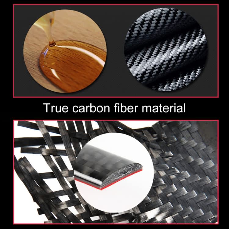 Car Carbon Fiber Key Panel Decorative Sticker for Audi A4L / A5 / Q5