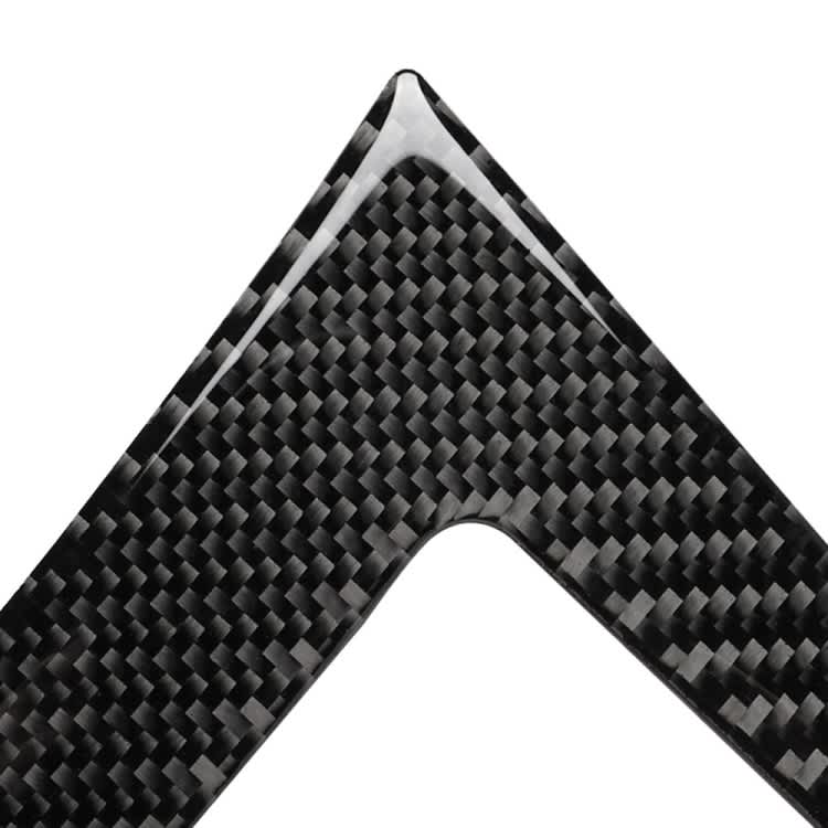 Car Carbon Fiber Gearshift Panel B Decorative Sticker for Lexus NX200 / 200t / 300h 2014-2021, Righ