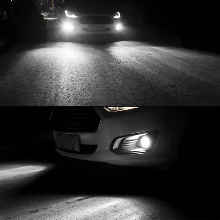 H3 2 PCS DC12-24V / 10.5W Car Fog Lights with 24LEDs SMD-3030 & Constant Current, Box Packaging(Whi