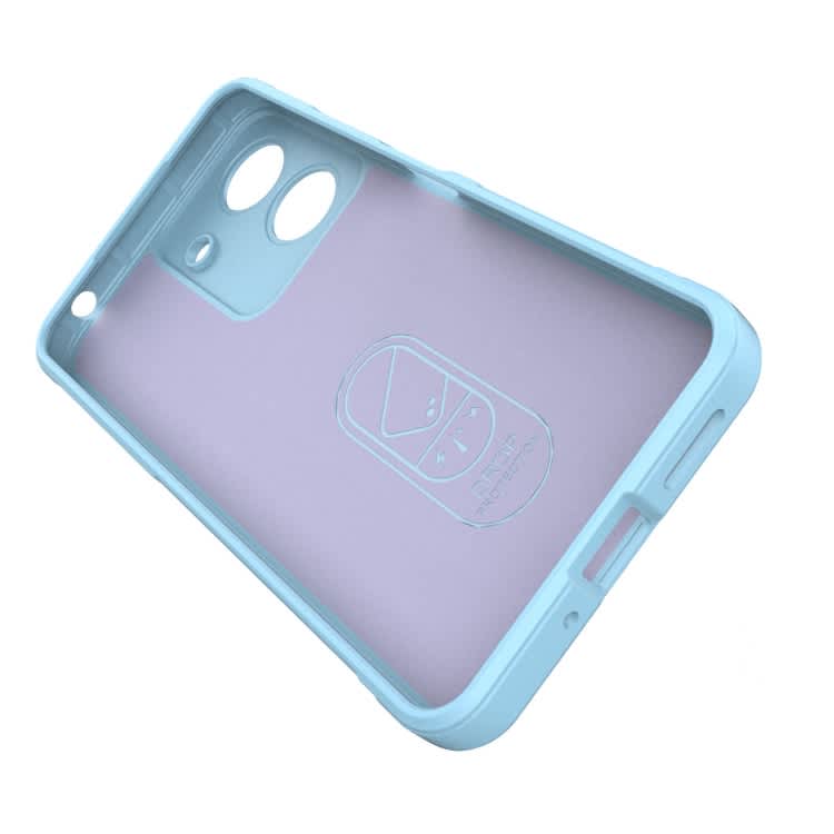 For Xiaomi Redmi 13C 4G Global Magic Shield TPU + Flannel Phone Case(Black)