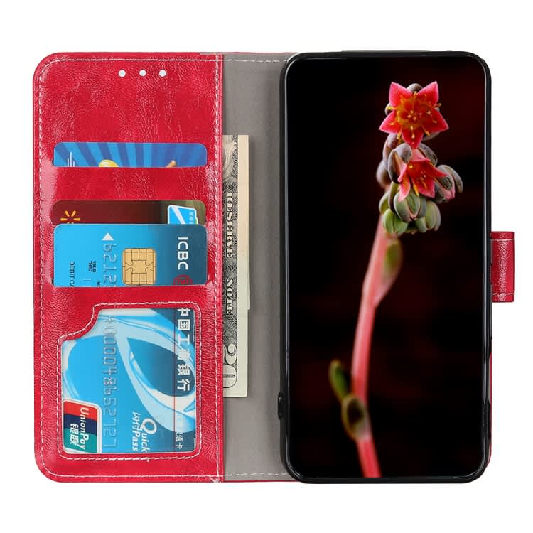 For Xiaomi Redmi Note 13 Pro 5G/Poco X6 Retro Crazy Horse Texture Leather Phone Case(Red)