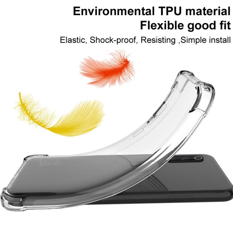For Samsung Galaxy A35 5G imak Shockproof Airbag TPU Phone Case(Transparent)