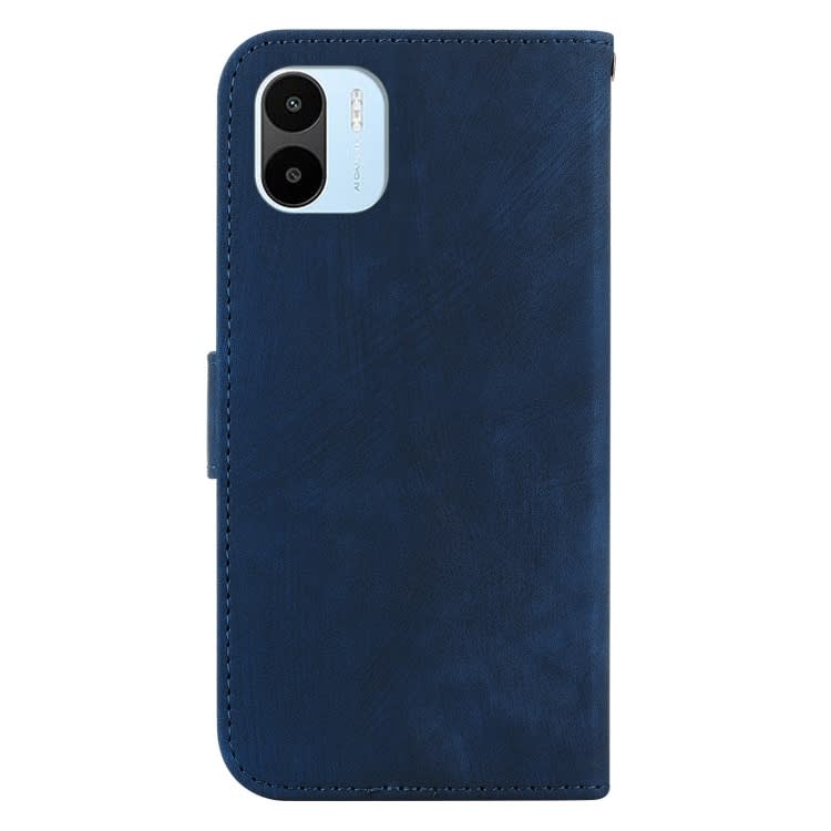 For Xiaomi Redmi A1 / A2 Little Tiger Embossed Leather Phone Case(Dark Blue)